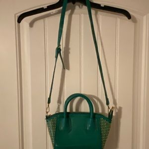 Women’s unbranded Green with Studs Fashionable Crossbody Purse